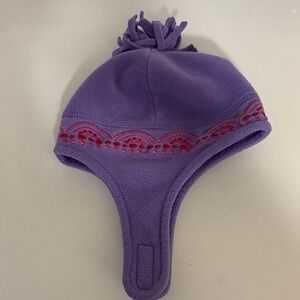 REI Purple and Red Kids Hat